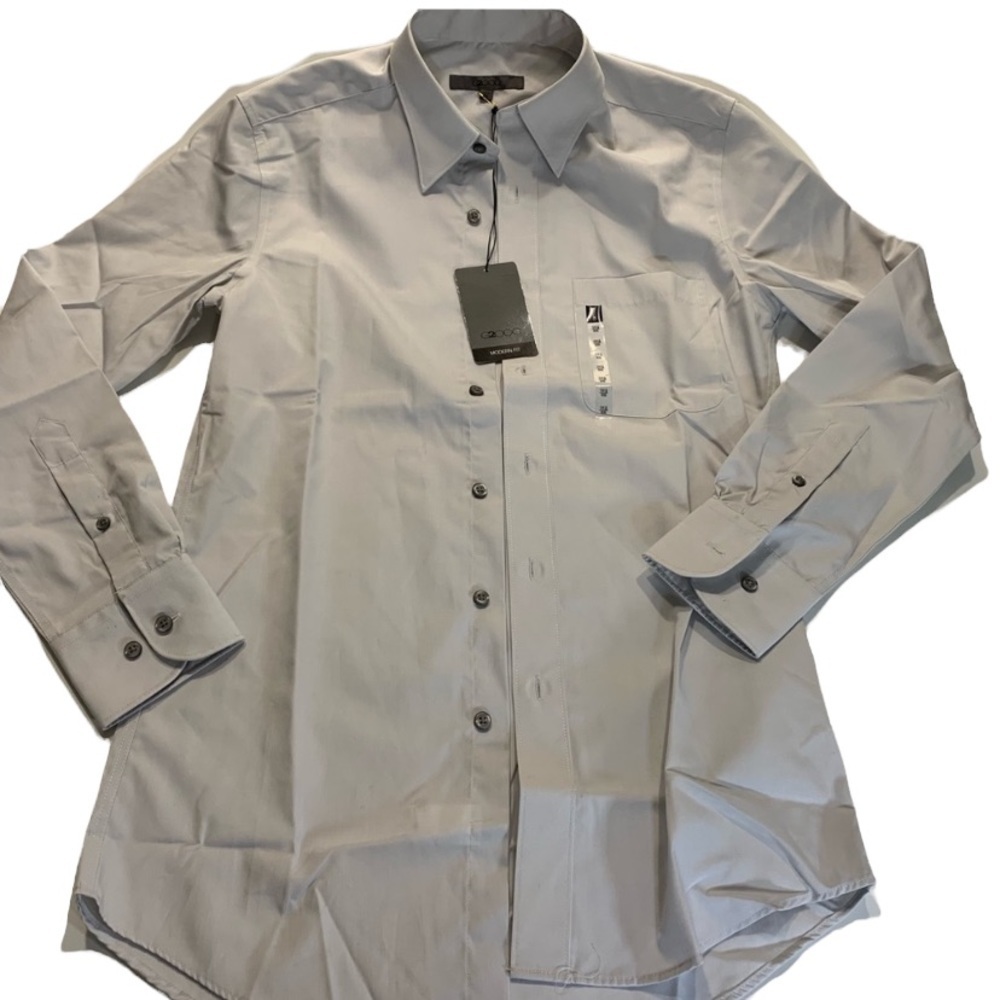 G2000 | Gray Men’s Dress Shirt 14 1/2 - 32